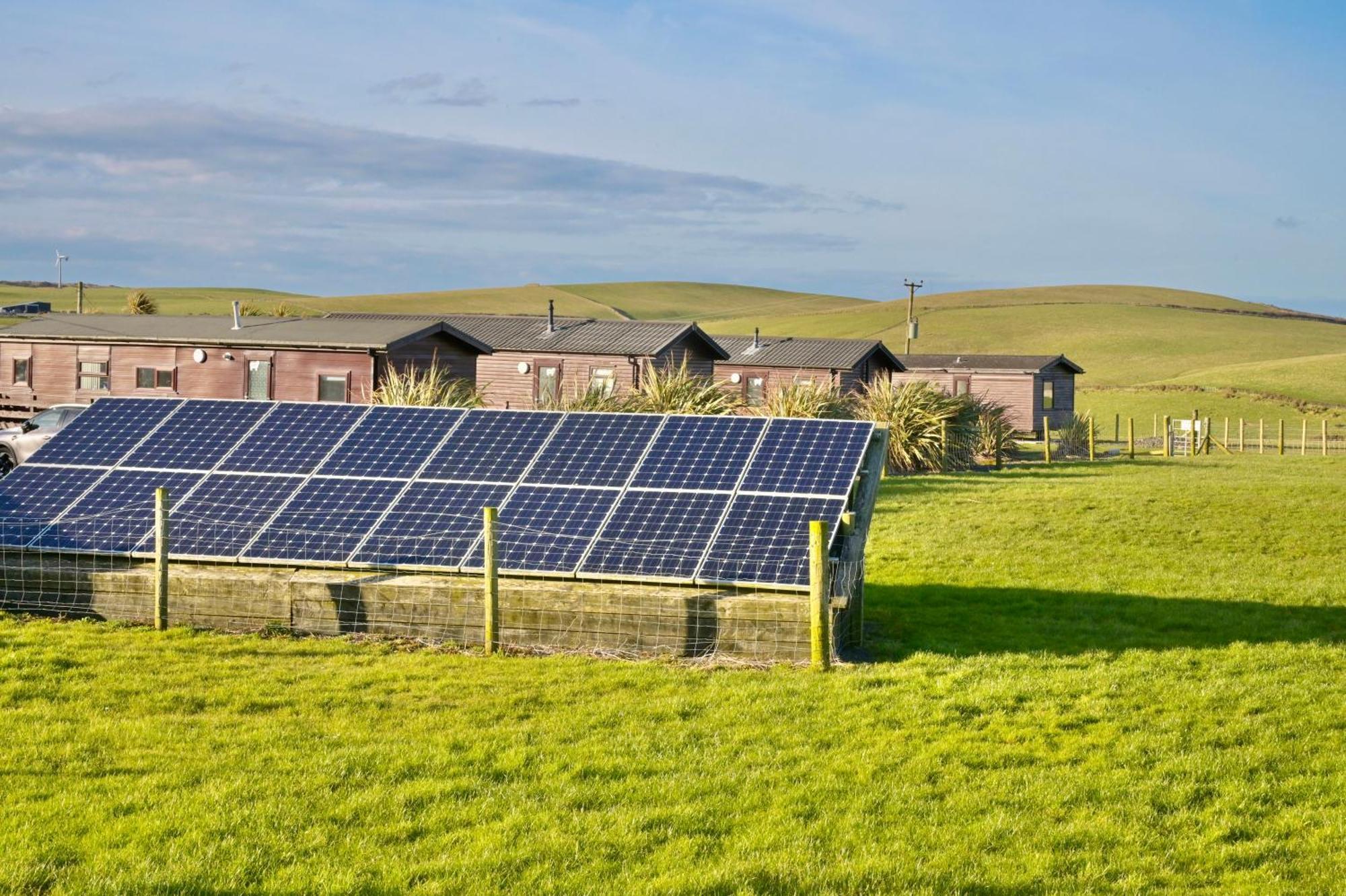 Lodge Cabin With Fabulous Views - Farm Holiday Stranraer Eksteriør bilde